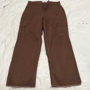 Hollister high-rise cargo pants